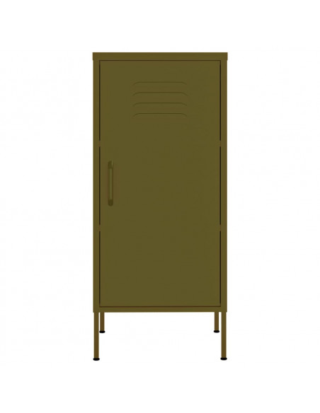 Armadietto Verde Oliva 42,5x35x101,5 cm in Acciaio