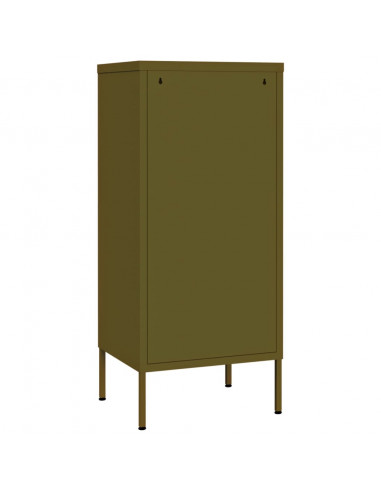 Armadietto Verde Oliva 42,5x35x101,5 cm in Acciaio
