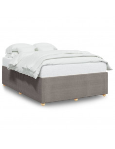 Giroletto senza Materasso Tortora 140x190 cm in Tessuto 2