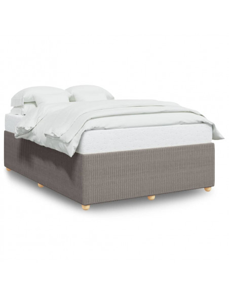 Giroletto senza Materasso Tortora 140x190 cm in Tessuto