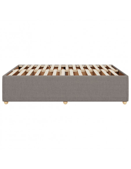 Giroletto senza Materasso Tortora 140x190 cm in Tessuto