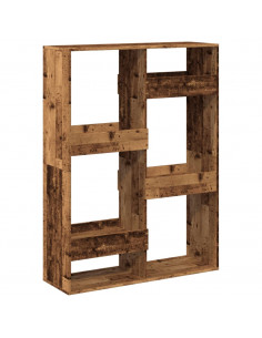 Libreria Legno Antico 100x33x135 cm in Legno Multistrato 2