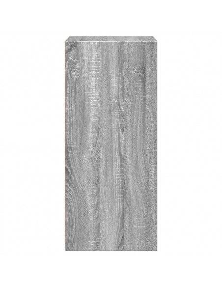 Credenza Grigio Sonoma 45x41x93 cm in Legno Multistrato
