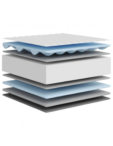 Materasso in Schiuma Mediamente Morbido 100x200 cm