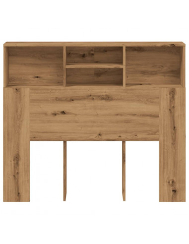 Testiera Contenitore Rovere Artigianale 120x19x103,5 Truciolato