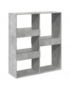 Libreria/Divisorio Grigio Cemento 100x33x115 cm 2