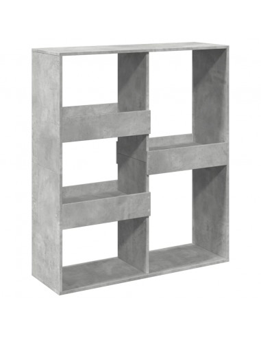 Libreria/Divisorio Grigio Cemento 100x33x115 cm