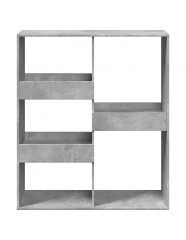 Libreria/Divisorio Grigio Cemento 100x33x115 cm