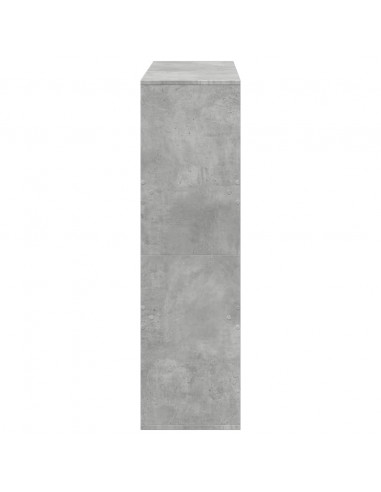 Libreria/Divisorio Grigio Cemento 100x33x115 cm