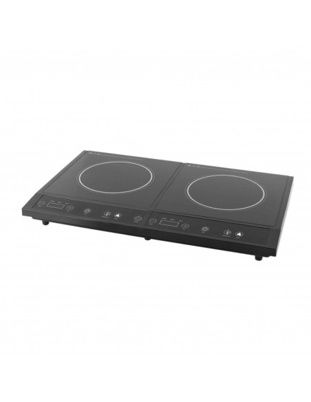 PIASTRA DA COTTURA A INDUZIONE DOPPIA 1400W/2000W TRISTAR IK-6162 BLACK