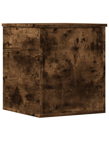 Contenitore Rovere Fumo 40x42x46 cm Legno Multistrato