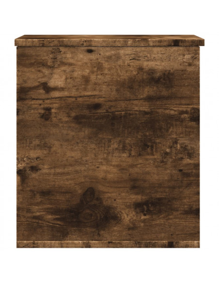 Contenitore Rovere Fumo 40x42x46 cm Legno Multistrato