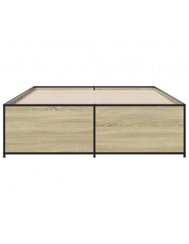 Giroletto Rovere Sonoma 120x190 cm in Legno Multistrato Metallo