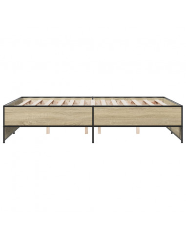 Giroletto Rovere Sonoma 120x190 cm in Legno Multistrato Metallo