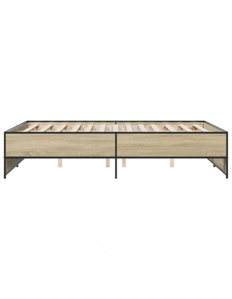 Giroletto Rovere Sonoma 120x190 cm in Legno Multistrato Metallo