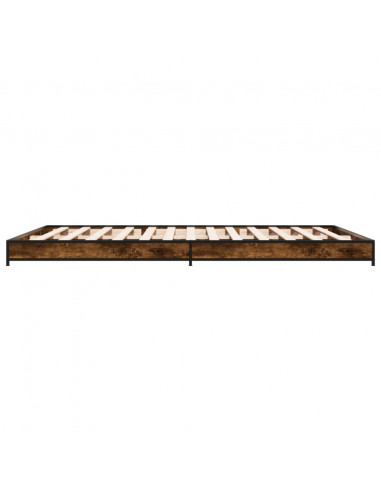 Giroletto Rovere Fumo 120x200 cm in Legno Multistrato Metallo