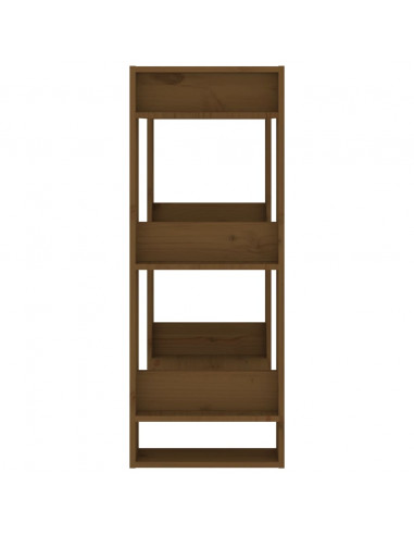 Libreria/Divisorio Miele 60x35x91 cm in Legno Massello