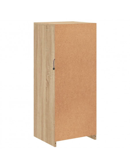 Credenza con Luci LED Rovere Sonoma 41x37x100 cm