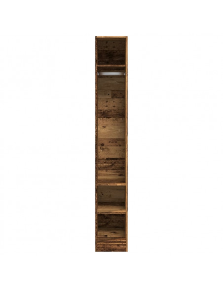 Armadio Legno Antico 30x50x200 cm in Legno Multistrato