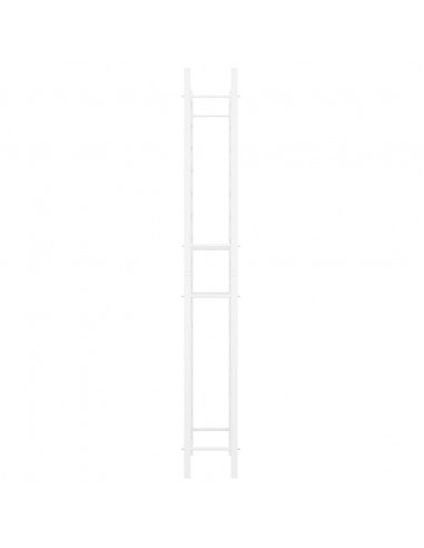 Portabottiglie per 96 Bottiglie Metallo Bianco