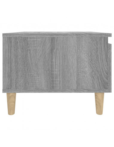 Tavolini 2pz Grigio Sonoma 50x46x35 cm in Legno Multistrato