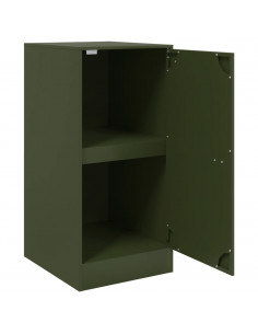 Credenza Verde Oliva 34,5x39x73 cm in Acciaio 2