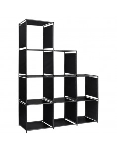 Scaffale a Gradini 130x45x170 cm in Tessuto 2