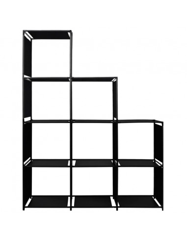 Scaffale a Gradini 130x45x170 cm in Tessuto