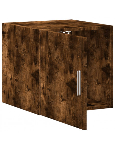 Mobile a Parete Rovere Fumo 40x42,5x40 cm in Legno Multistrato