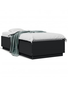 Giroletto Nero 75x190 cm in Legno Multistrato 2