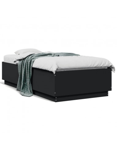 Giroletto Nero 75x190 cm in Legno Multistrato