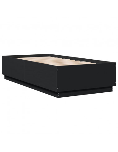 Giroletto Nero 75x190 cm in Legno Multistrato