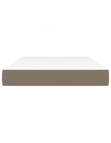 Materasso a Molle Insacchettate Grigio Tortora 120x200x20 cm