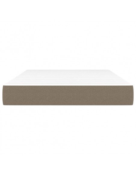 Materasso a Molle Insacchettate Grigio Tortora 120x200x20 cm