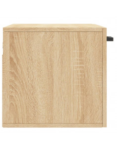 Mobile a Parete Rovere Sonoma 60x36,5x35 cm Legno Multistrato 2