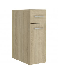 Armadietto da Farmacia Rovere Sonoma 20x45,5x60 cm Multistrato 2