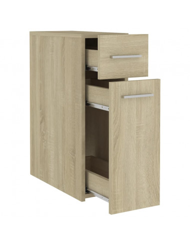 Armadietto da Farmacia Rovere Sonoma 20x45,5x60 cm Multistrato