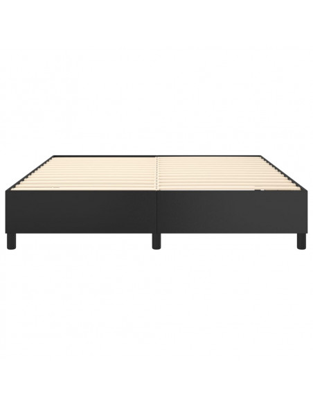 Giroletto Nero 180x200 cm in Similpelle