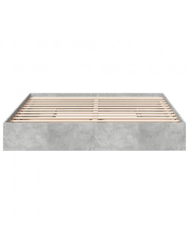 Giroletto Cassetti Grigio Cemento 200x200 cm Legno Multistrato