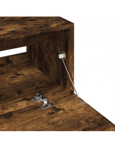 Mobile Lavabo Rovere Fumo 59x37x59 cm in Truciolare