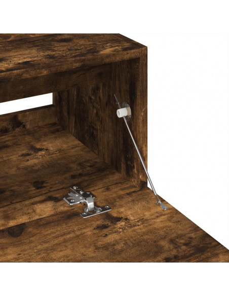 Mobile Lavabo Rovere Fumo 59x37x59 cm in Truciolare