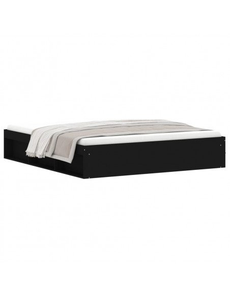 Giroletto Nero 180x200 cm Super King