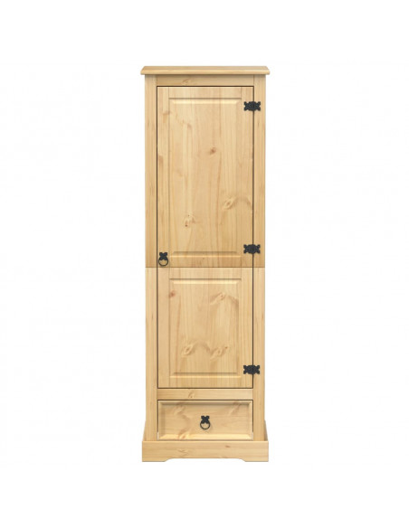 Armadio Corona 55x50x170 cm in Legno Massello di Pino