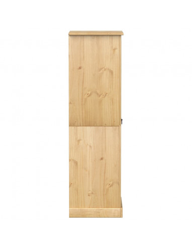 Armadio Corona 55x50x170 cm in Legno Massello di Pino