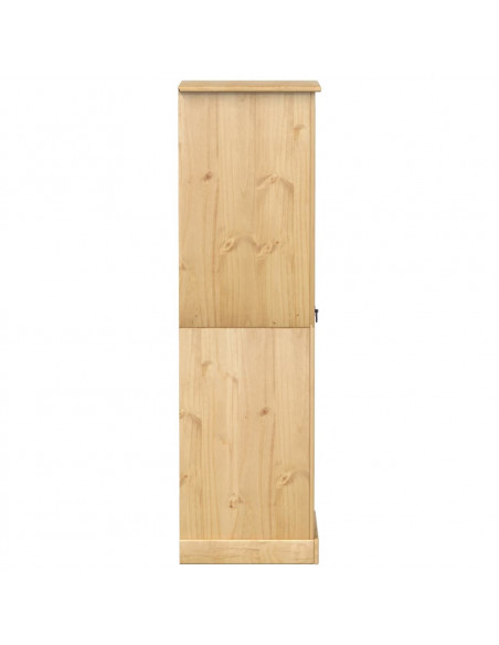 Armadio Corona 55x50x170 cm in Legno Massello di Pino