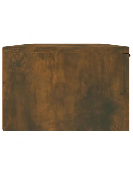 Mobili Pensili 2 pz Rovere Fumo 68x30x20 cm Legno Multistrato