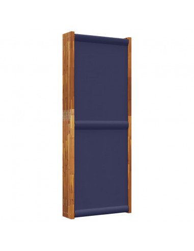 Divisorio a 6 Pannelli Blu Scuro 420x180 cm