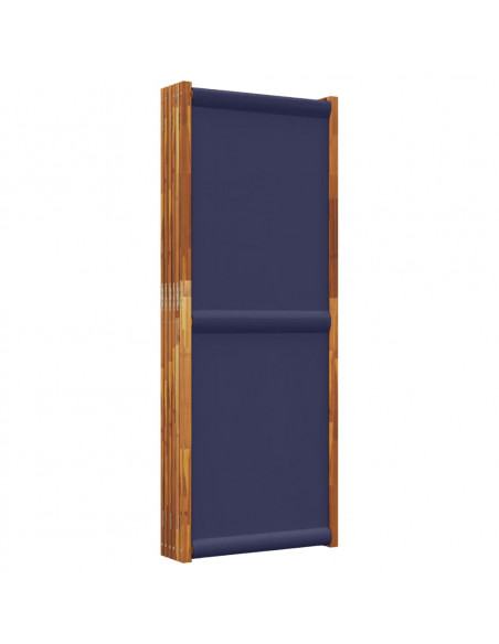 Divisorio a 6 Pannelli Blu Scuro 420x180 cm