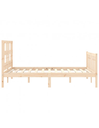 Giroletto con Testiera 120x200 cm in Legno Massello