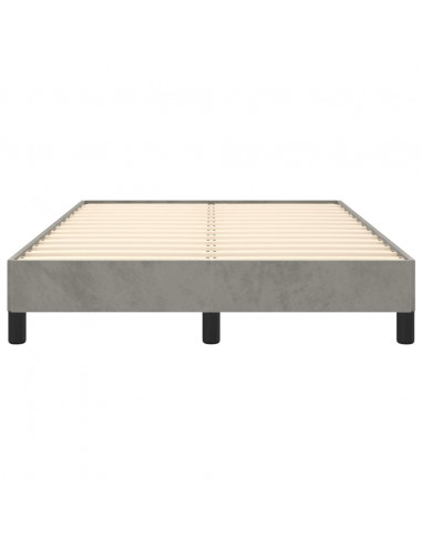 Giroletto Grigio Chiaro 120x190 cm Velluto